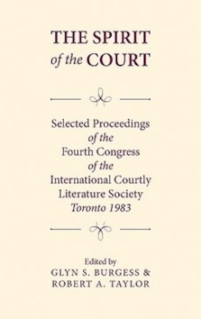 Book cover image for The Spirit of the Court ISBN: 9780859911764